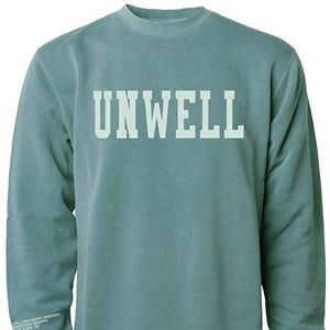 Green Call Her Daddy UNWELL crew neck